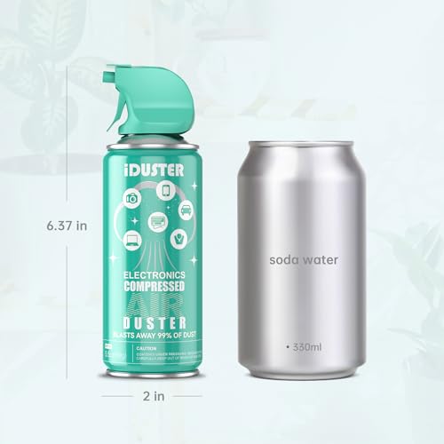 Canned Air Duster Spray for Computers - 3.5oz Keyboard Cleaner, 2PCS - size: 3.5oz 2PCS