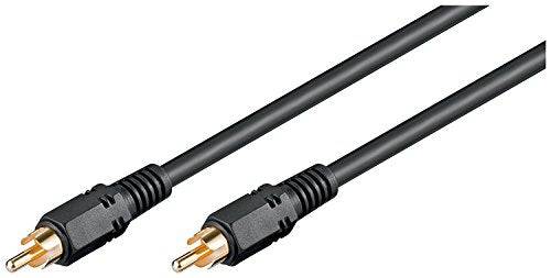 Goobay 50338 Coaxial Digital Audio Connection Cable RCA S/PDIF Double Shielded