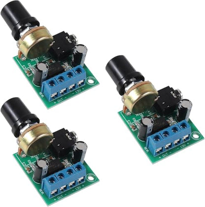 5pcs LM386 Mini Audio Amplifier Board DC 3-12V Volume Adjustable Control LM386 Audio Power Amplifier Module Support 0.5W-10W Speakers(Pack of 5) - color: 5pcs