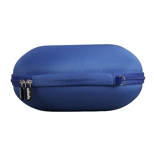 adada Hard Travel Case for iClever HS19 / iClever BTH12 Kids Headphones (Blue) - color: Blue