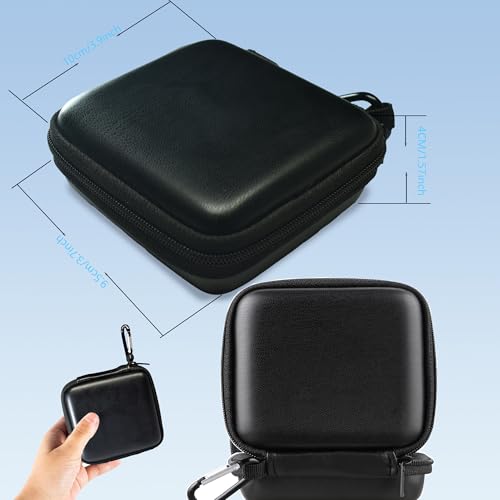 Mini Mic Case Wireless Lavalier Microphone Case for Wireless lavalier microphones Wireless Microphones Mini Tiny Mic Lapel Clip Microphones (Case only)