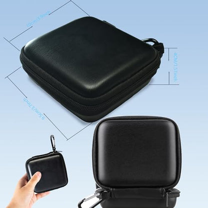 Mini Mic Case Wireless Lavalier Microphone Case for Wireless lavalier microphones Wireless Microphones Mini Tiny Mic Lapel Clip Microphones (Case only)
