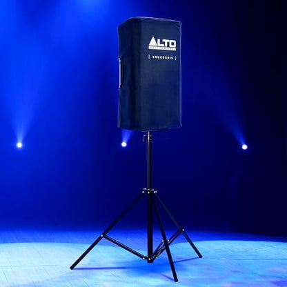 ALTO Durable Slip-On Cover for TS412 PA Speaker | Protective Rugged Cover, Nylon Lining Construction, Easy Handle and Pole Mount Openinings - style: TS412 Cover
