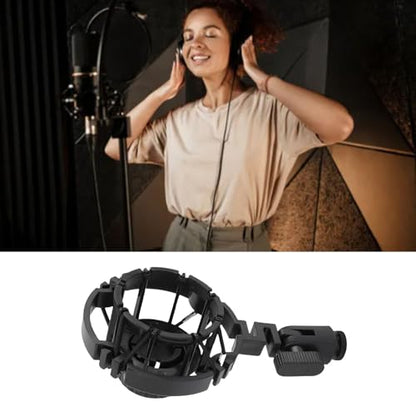 Shock Mount for C2000, C3000, C4000, C214, C314, C414, ABS Mic Boom Arm Holder Bracket Stand, Reduces Noise and Vibration