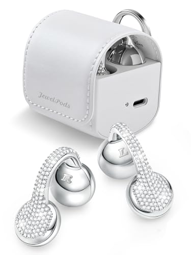 JewelPods C01 Pro Open Ear Headphones, SLV | Luxury Jewelry, Wireless Earbuds - color: SLV *