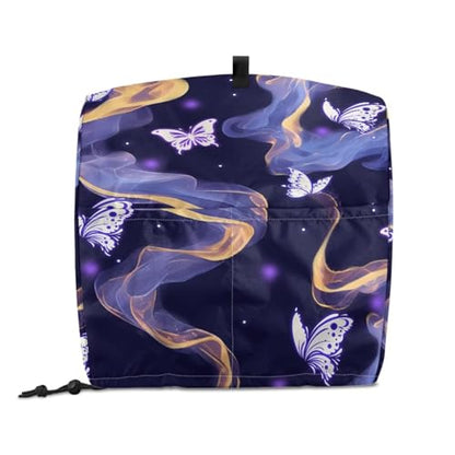 Stand Mixer Cover, Stand Blender Cover Mixer Dust-Proof Cover for Most Standard Stand Mixer Coffee Maker Anti Water Cover Blender Cover Butterfly - color: Butterfly, size: S
