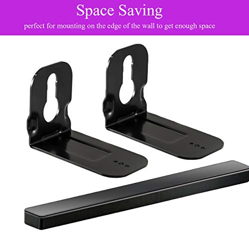 Wall Mount Bracket for Samsung Soundbar HW-T510 HW-T450 HW-T550 HW-T650 HW-T410 HW-S60A HW-A550 HW-B450 HW-Q800B HW-Q60R HW-Q70R HW-MS57C HW-MS6500 HW-MS6511 HW-MS660 HW-MS661 HW-H450 HW-J355 HW-J450