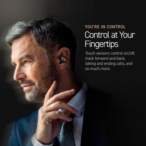Technics Reference Class Hi-Fi Wireless Ear Buds, Dolby Atmos with Head Tracking, Adaptive Noise Cancelling, 3 Device Multipoint, 10-Hr Battery, Wireless Charging, Improved Fit, EAH-AZ100-K(Black) | Head Tracking, Adaptive Noise-canceling, 3 Device Multip