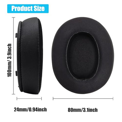 Replacement Ear Pads for Sony WH-XB910 XB910N Extra Bass Noise Cancelling Headphones, Headphones Ear Cushions, Headset Earpads, Ear Cups Cover (CG Black) - color: CG Black