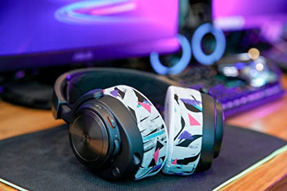 WC Freeze Nova Pro Wireless - Earpads for Arctis Nova Pro Wireless & More | Made by Wicked Cushions | Also fits SteelSeries Nova Elite & Nova Pro Omni(Doesn't Fit Other Models) | 90's White - color: 90's White