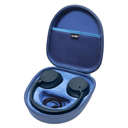 Case for Sony WH-CH720N/WH-CH520 Noise Canceling Wireless Headphones Blue | Hard Carrying Travel Case for Sony WH-CH720N/WH-CH520 Noise Canceling Wireless Headphones - color: Black+Gray 1