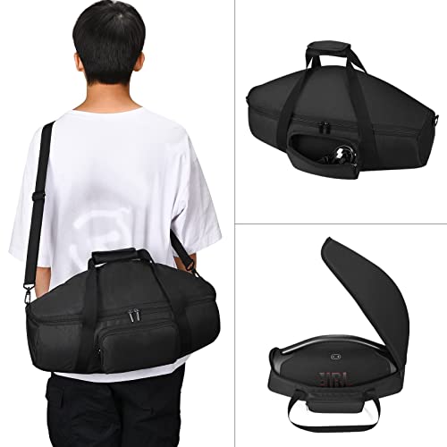 Carry Case for JBL Boombox 3/3 Wi-Fi/2, Travel Bag with Shoulder Strap | Carry case for JBL Boombox 3/3 Wi-Fi/2. Thick padding for drops & bumps. Dual handles & shoulder strap. Side pocket.
