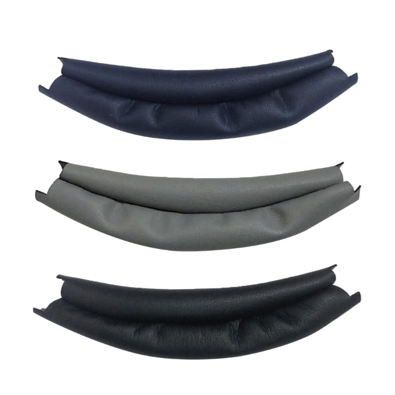 Comfortable Replacement Headband Cushion for WH-XB900N Headphones Headbeam Zipper Covers Upgrades Wearing Experience Black Headphone Slider - color: Blue