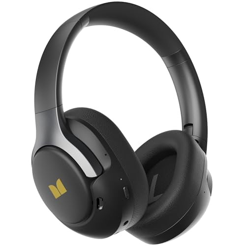 Monster Persona 5th ANC-Wireless Bluetooth Over-Ear Headphones with Microphone, 70H Playtime, Foldable Lightweight Bluetooth 6.0 Headphone for Travel/Office