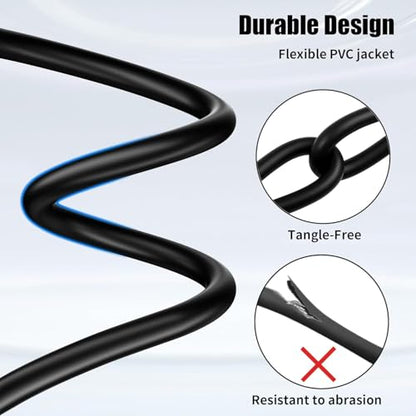 SMALL-EYE XLR Male to Male Patch Cable 10 ft 2-Pack, 3-Pin Balanced | 22AWG OFC Copper, Low Noise Audio, Reliable Connector Fit, Studio and Live Sound - size: M to M -10ft, style: Male to Male