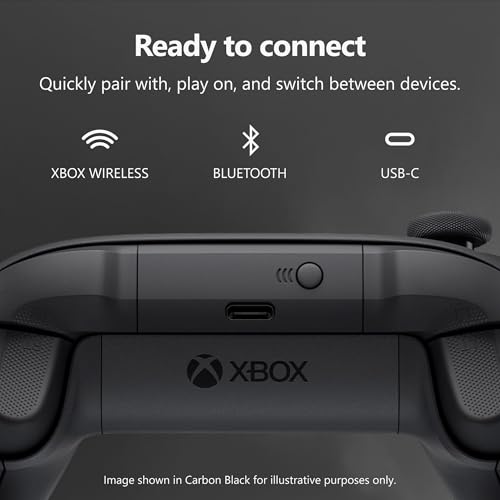 Xbox Wireless Gaming Controller | Storm Breaker Special Edition | Consoles, PCs, TVs, mobile, and more | Textured Grip | Wireless, Bluetooth, USB-C Connectivity - style: Storm Breaker