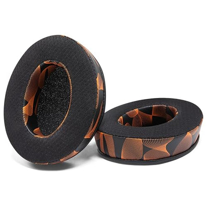 WC Freeze - Cooling Gel Earpads for ATH M50X / SteelSeries Arctis/HyperX | Made by Wicked Cushions | Fits SteelSeries Arctis, ATH M50X, Turtle Beach Stealth & More. Cooler for Longer | Kinetic Wave - color: Kinetic Wave