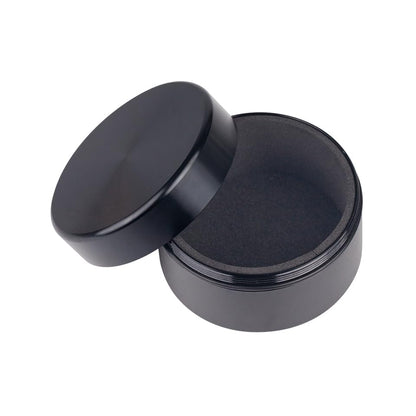 Soundlink Aluminum Alloy Earphone Case Waterproof in Ear Monitor Storage Box with Sponge Lining(Black) - color: Black