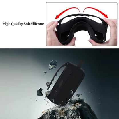 Silicone Cover Compatible with Bose SoundLink Flex 2nd Gen/Bose SoundLink Flex Portable Speaker (Black) - color: Black, size: Silicone Cover