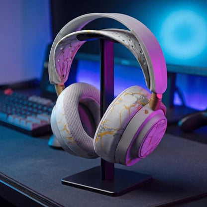 WC Freeze Nova Pro Wireless - Earpads for Arctis Nova Pro Wireless & More | Made by Wicked Cushions | Also fits SteelSeries Nova Elite & Nova Pro Omni(Doesn't Fit Other Models) | Sage Gold Marble - color: Sage Gold Marble