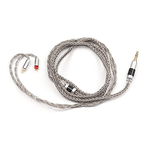 Linsoul Tripowin Zonie 16 Core Silver Plated IEM Cable, SPC Earphone Cable, for BL03 TRN V90 V80 AS10 ZS10 ZS6 ES4 ZST ZSR IEMs