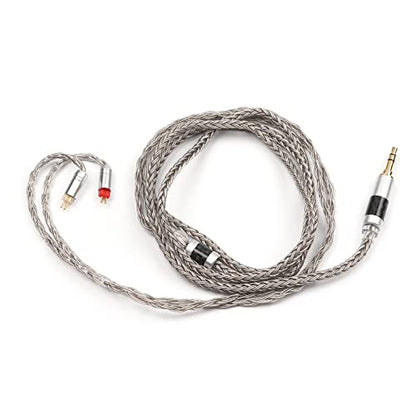 Linsoul Tripowin Zonie 16 Core Silver Plated IEM Cable, SPC Earphone Cable, for BL03 TRN V90 V80 AS10 ZS10 ZS6 ES4 ZST ZSR IEMs