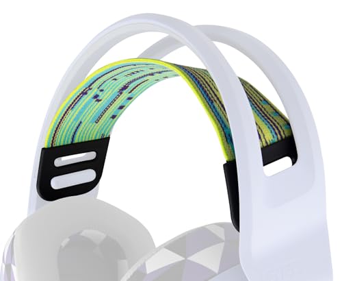 SOULWIT Headband Cover for Logitech G733/G535/G335 Gaming Headsets, Replacement Headstrap Pad Repair Part - Yellow - color: Yellow