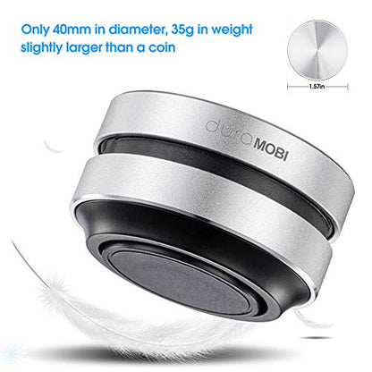 Wirelessly BT Mini Speaker Bone Conduction Portable Wireless Speaker Stereo Bass Sound Creative Portable Speaker Mini Size Music Player Built-in Mic Sound Box for Home,Outdoor,Travel - size: 2 pack