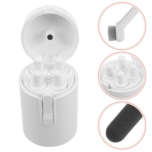 Earbuds Cleaning Kit Earbuds Cleaning Pen Portable Cleaning Brush with Storage Case Multi-Function Debris Removal Tool for Earphones Headphones Charging Cases Electronics