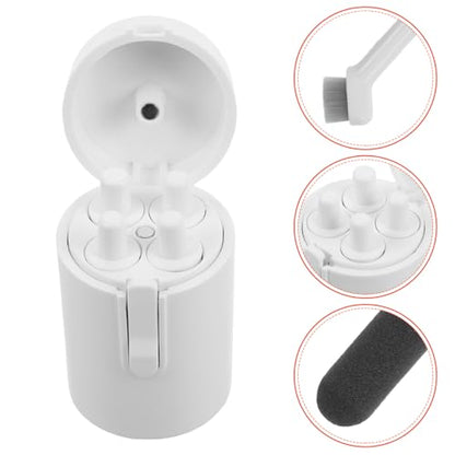 Earbuds Cleaning Kit Earbuds Cleaning Pen Portable Cleaning Brush with Storage Case Multi-Function Debris Removal Tool for Earphones Headphones Charging Cases Electronics