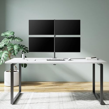 Universal Four Monitor Mount with Double-Link Swing Arms Holds Four 13" to 32" LCD Monitors up to 8 Kg (17 lbs.), Black 461566 - style: 4 Arms