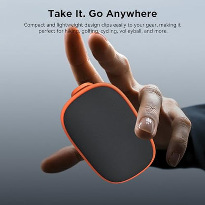 Clip-On Mini Bluetooth Speaker - color: Orange