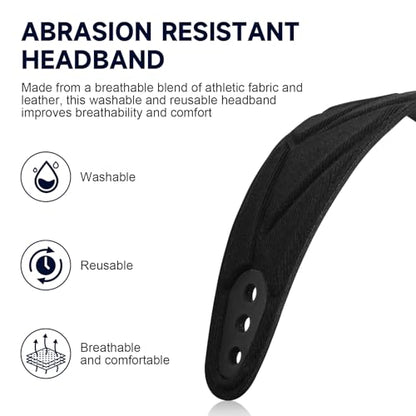 Replacement Nova Pro Headband Pad Compatible with SteelSeries Arctis Nova Pro/Nova 7 7X 7P/Nova 3/1 1P 1X Gaming Headset (Black)
