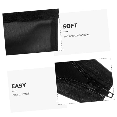 Headphone Headband Cover Sleeve Soft and Comfortable Zipper Cushion Protector for Headphone Replacement Pads