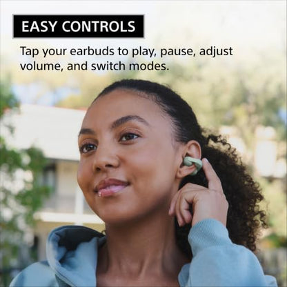 Sony LinkBuds Clip Open-Ear Truly Wireless Earbuds Clip-On Design, Greige - color: Greige