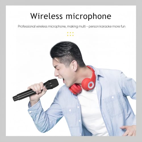 W IN-MIX UHF Wireless Microphones System with 4 Cordless Handheld and 4 Headset/Lavalier Lapel Mics, Bodypack Transmitter, Receiver, 165ft Range for Singing Karaoke Church Party - style: 4 bodypack and 4 handheld