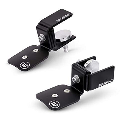 BRAINWAVZ Hengja - The Desk Headphone Stand Hanger Mount, All Metal, Rotatable Mount, PC & Gaming Headset Holder