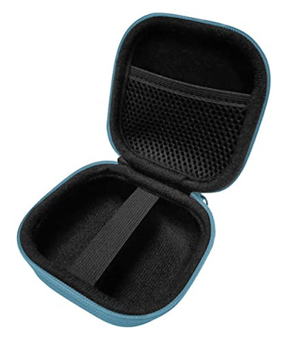 Feature Protective Case for Bose SoundLink Micro Bluetooth Speaker by WGear, Featured Design with mesh Pocket for Cable and Other Accessories, Elastic Strap to Secure Device (Stone Blue case) - color: Stone blue case