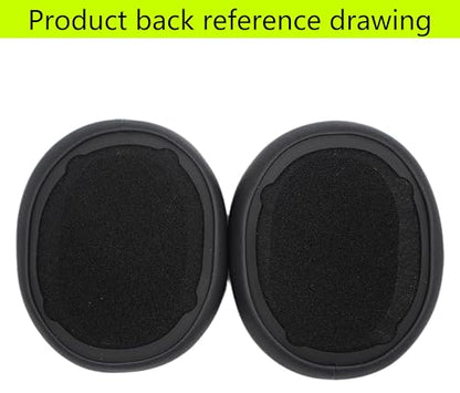 Replacement Ear Pads for Skullcandy Crusher Wireless/Crusher360 Headphones | Also suitable for Hesh3/Hesh ANC/Hesh Evo/Venue ANC/Crusher Evo/Crusher ANC headphones-black - color: Black/leather