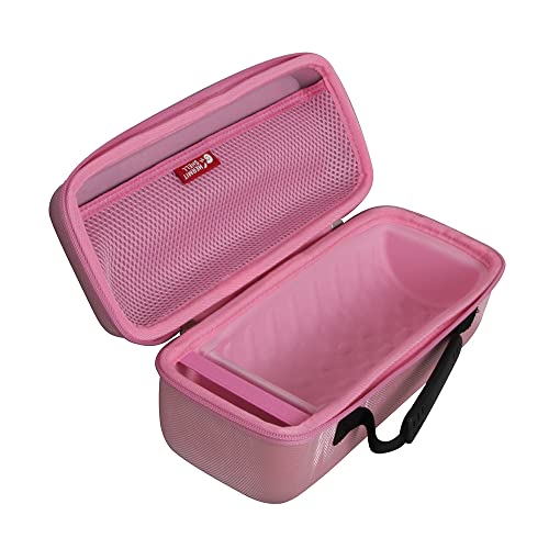 Hermitshell Travel Case for JBL Charge 6 / JBL Charge 5 / JBL Charge 4 Portable Bluetooth Speaker - color: Pink