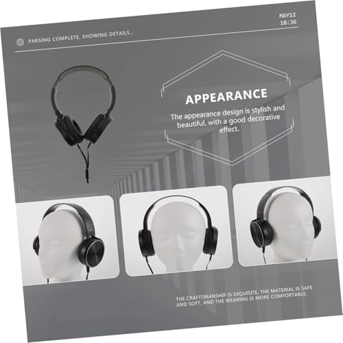 SHINEOFI Lightweight Wired Over Ear Gaming Headset with Surround Sound Stereo Noise Isolating Microphone Comfortable Breathable Earmuffs for Computer and Long Gaming Sessions