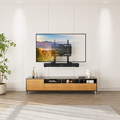 Mounting Dream Soundbar Mount Bracket Fits Most of Soundbars up to 15 Lbs | Sound bar Mount for Mounting Above or Under TV, with Detachable Long Extension Plates, MD5420 - size: Soundbar Mount Up to 15 lbs
