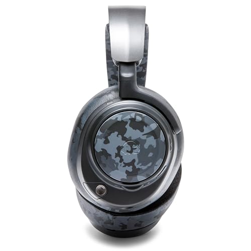 WC Side Plates for Arctis Nova Pro Wireless, Pro Wired & Nova Elite | Made by Wicked Cushions | Also fits Nova Pro Omni, 7, 7X & 7P | Black Camo - color: Black Camo