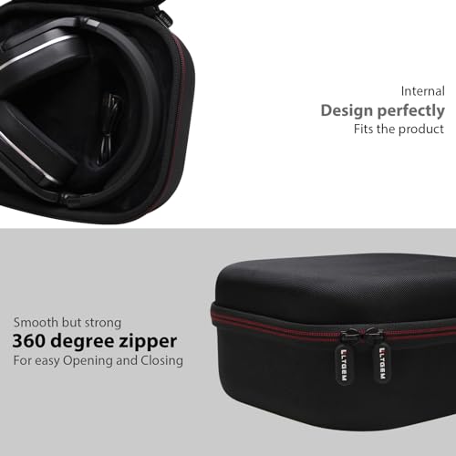 Case for Turtle Beach Stealth 500/600/700 Wireless Gaming Headset Black | Hard Carrying Travel Case for Turtle Beach Stealth 500 XB/600 Gen 3/700 Gen 3/600 Gen 2/700 Gen 2 Wireless Gaming Headset - color: Black
