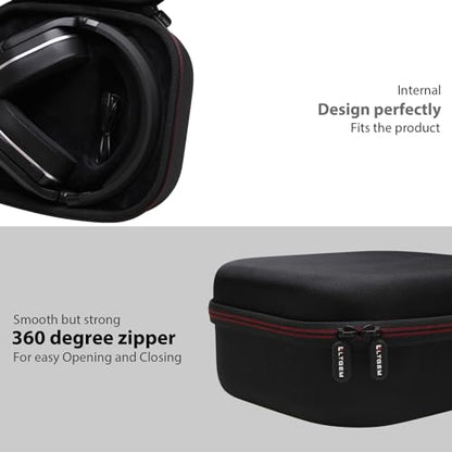 Case for Turtle Beach Stealth 500/600/700 Wireless Gaming Headset Black | Hard Carrying Travel Case for Turtle Beach Stealth 500 XB/600 Gen 3/700 Gen 3/600 Gen 2/700 Gen 2 Wireless Gaming Headset - color: Black