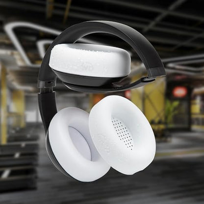 WC SweatZ Studio Pro - Patented Silicone Earpad Covers for Beats Studio Pro | Made by Wicked Cushions | Sweatproof & Easily Washable | White - color: White