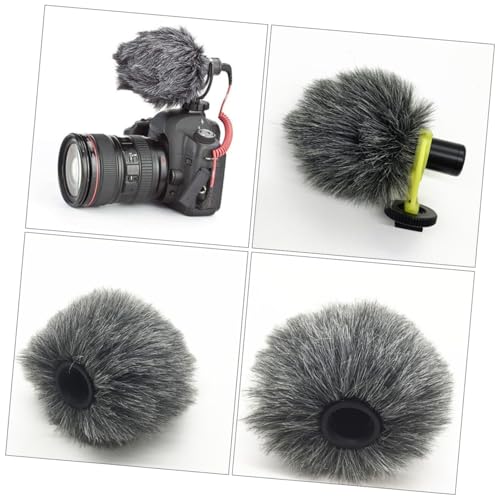 Mic Furry Windscreen Camera Microphone Accessory Windproof Furry Cover Protection
