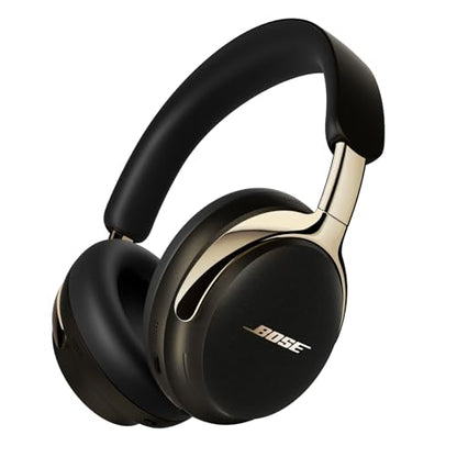 Bose QuietComfort Ultra Bluetooth Headphones (2nd Gen), Wireless Headphones with Spatial Audio, Over Ear Noise Cancelling with Mic, Up to 30 Hours of Play time, Desert Gold - Limited Edition Color - color: Desert Gold