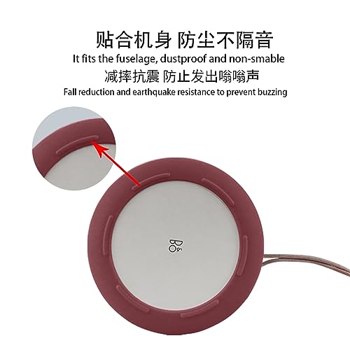 DAYJOY Soft Silicone Protective Case Cover Compatible with Bang & Olufsen/B&O Beosound A1 (2nd Generation) Wireless Portable Waterproof Bluetooth Speaker, Protective Skin Sleeve (Black) - color: black-A