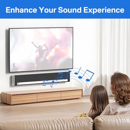 notiela Heavy-Duty Soundbar Wall Mount for Sonos Playbar Wall Mount Bracket for Space Saving - Durable Metal Mounting Bracket for Sonos Playbar Mount Under or Above TV Easy to Install - style: Heavy-duty Mount for Sonos Playbar